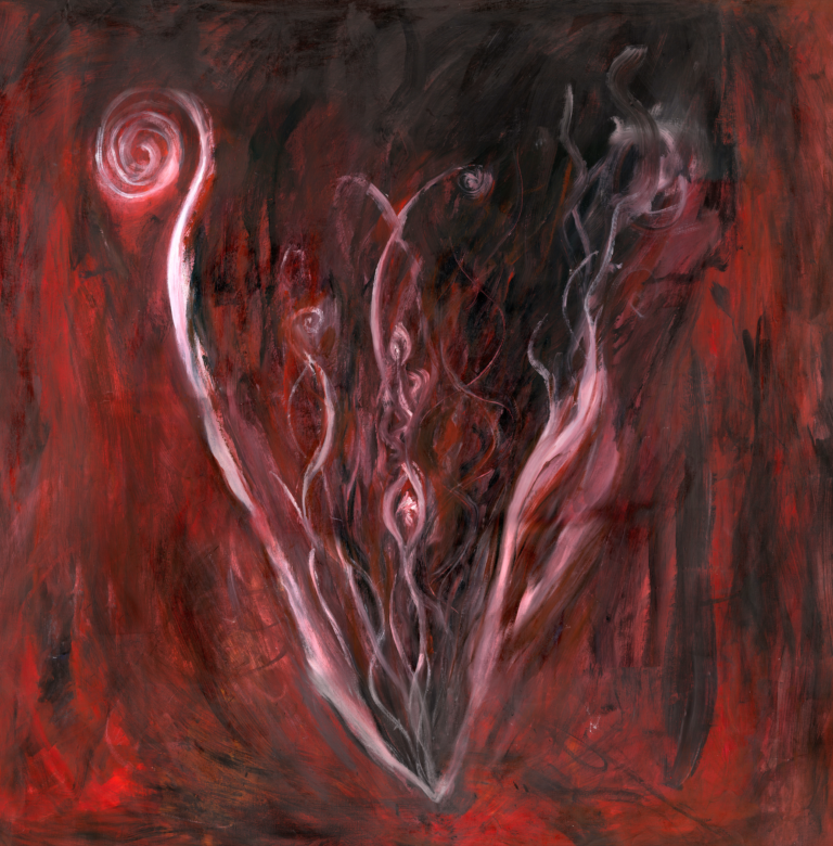 The Ram, 85x100cm, oil on canvas, 2023.
